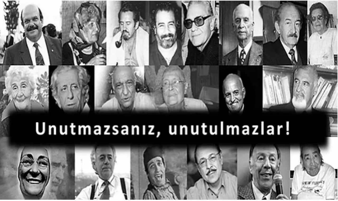 Neyzen Tevfik, Ömer Uluç, Ferdi Özbeğen, Engin Cezzar, Özdemir Asaf,Mustafa Süphi, Keriman Halis, Gürbüz Bora, Ayşenur Zarakolu, Mehmet Türker