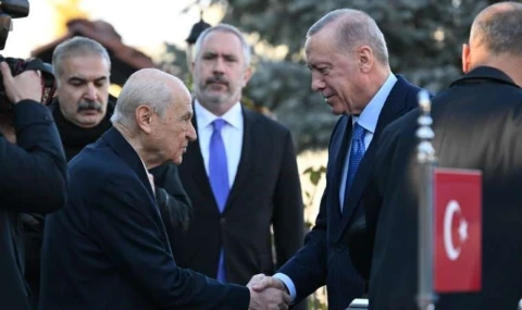 Erdoğan ile Bahçeli 45 dakika başbaşa görüştü